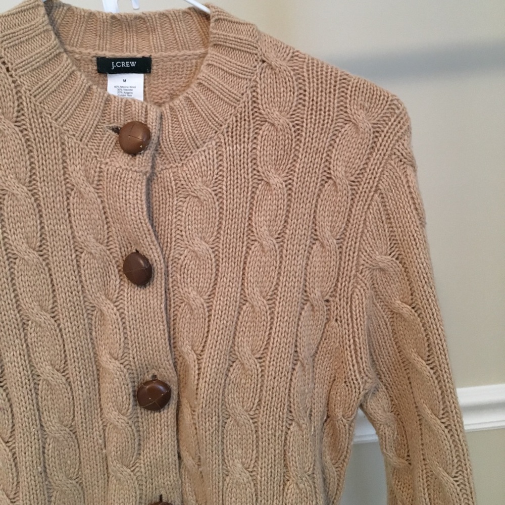 J. Crew Cable Knit Sweater